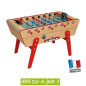 Baby foot Champion à monnayeur coloris hêtre de Stella Baby foot Champion à monnayeur coloris hêtre de Stella