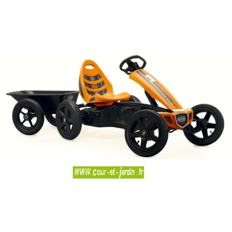 Kart à pédales Berg RALLY  Orange - Berg City Compact