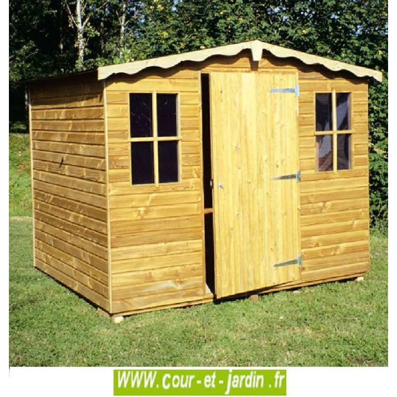 Abris de jardin 5m2 bois