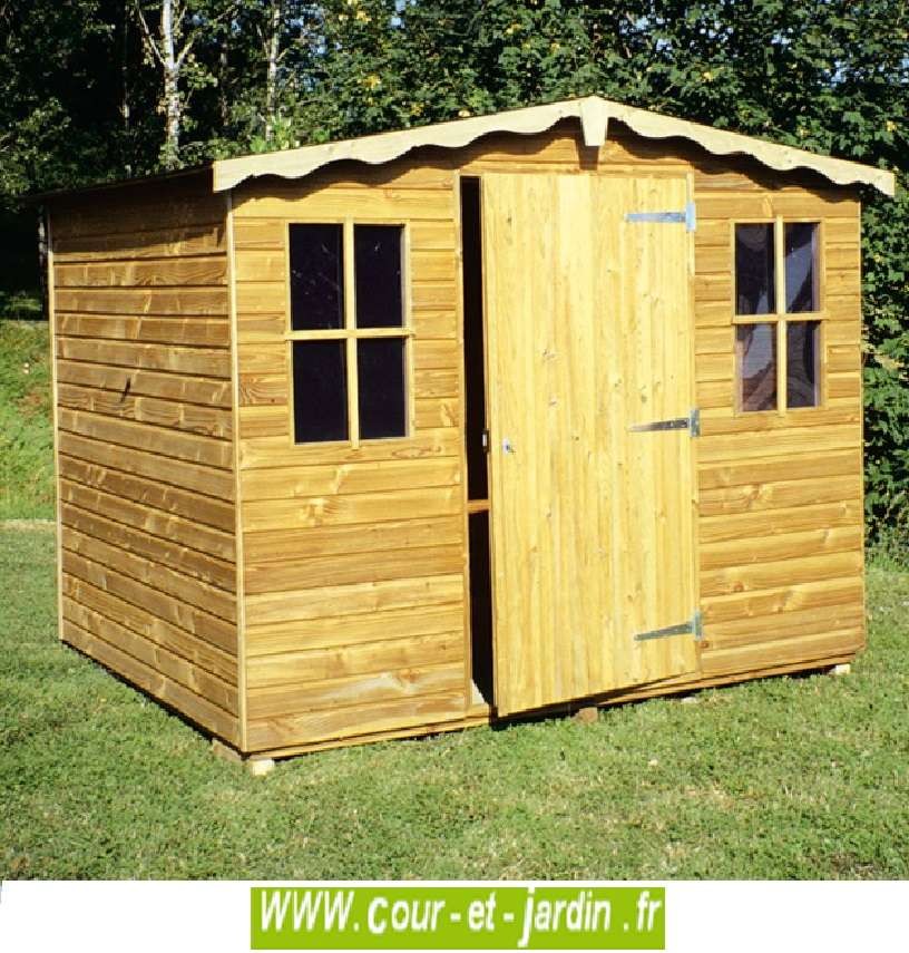  Abri De Jardin En Bois 5m2