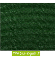 Brise- vue Toile HDPE, rouleau de 25m VERT, très occultant - brise vue pas cher