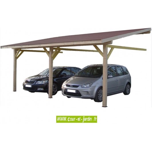 ▷ Pergola Auvent VENETO bois avec vantelles réglables / toit (10