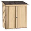 Armoire de jardin FLACHDACH Weka 361 en bois 2 portes (163x85cm)