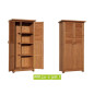 Armoire de balcon Pédro, haute en bois. Meuble de balcon Armoire de balcon Pédro, haute en bois. Meuble de balcon