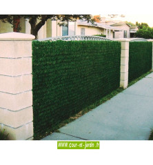 Haie végétale artificielle LUX 2/R  ht 100cm x 3ml