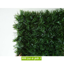 Haie végétale artificielle LUX 2/R  ht 100cm x 3ml