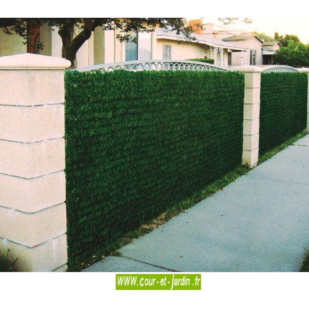 Haie végétale artificielle LUX 2/R  ht 150cm x 3ml