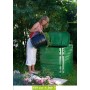 Composteur Thermo-King 400 litres vert - trappe dépöt des déchets