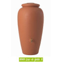 Récupérateur d'eau AMPHORE 500L coloris terracotta