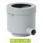 Récupérateur d'eau AMPHORE 500L - collecteur filtrant Eco gris
