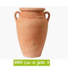Récupérateur d'eau AMPHORE ANTIK 600L, terracotta