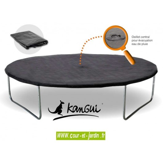 Housse protection pour trampoline Kangui 250 - bâche de trampoline en polypropylène