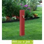Fontaine fonte Pixel, sans vasque - Fontaine extérieure coloris rouge sablé 2200