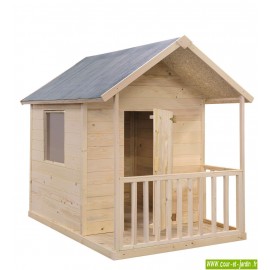 Cabane en bois pour enfant, KANGOUROU, ou maison bois enfant - Cabane de jardin pour enfants