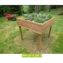 Table potagere, ou table de culture TPO01. Cette jardiniere bois sur pieds est en bois traité classe 4
