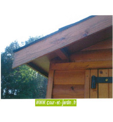Garage en bois de 12m² - Série 2000, (303x403cm) Garage à voiture