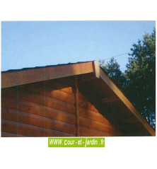 Garage en kit pour voiture de 18m² en bois (série 3003) -  garage à monter