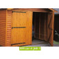 Garage bois 18m² - Hauteur 260 cm Garage bois 18m² - Hauteur 260 cm