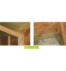 Garage en bois en kit, de 18m² (série 3003) -  garage voiture