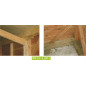 Garage bois 18m² - Hauteur 260 cm Garage bois 18m² - Hauteur 260 cm