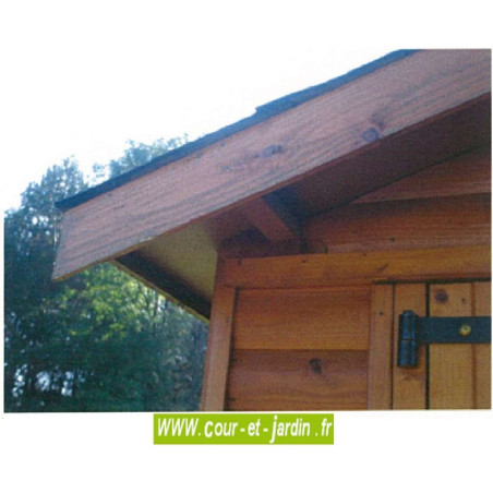 Garages bois de 21 m² - Hauteur 260