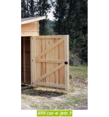 Garage en kit, de 15 m² - de la série 2001 des garages bois en kit de Cihb - garage voiture