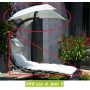 Coussin + toile ombrelle de hamac Celest blanc