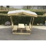 Table en bois avec bancs et tonnelle: Bavaria de Weka
