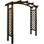 Arche de jardin en bois Akebia. Support pour plantes grimpantes. Arche pour rosier grimpant.