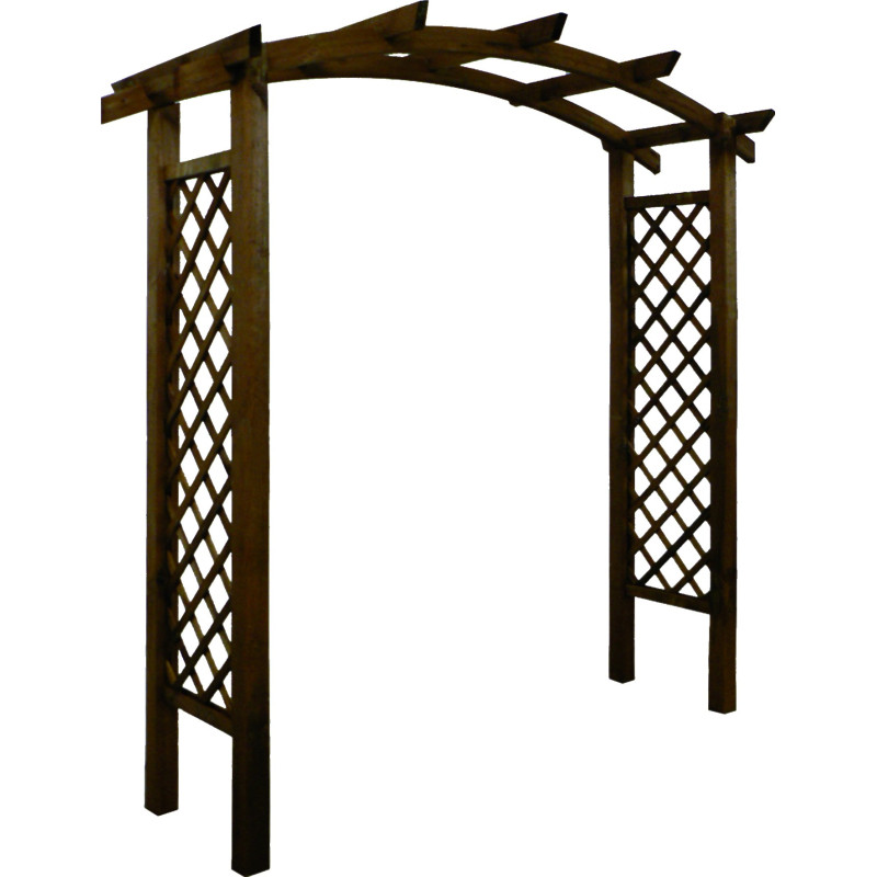 Arche de jardin en bois 