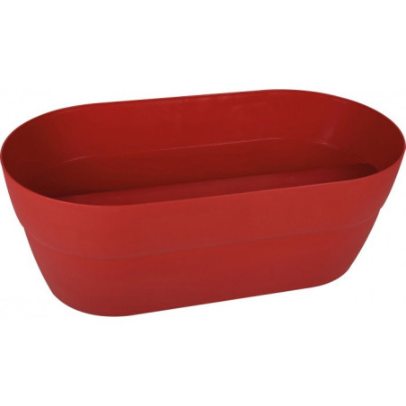 Jardinière Cancun - 19,5 L - Rouge Rubis