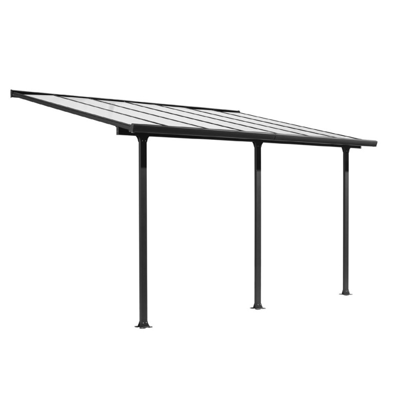 Toit de Terrasse alu TT3050AL gris de 3,07m x 5m. Pergola aluminium en kit. Pergola alu. Toit de Terrasse alu TT3050AL gris de 3,07m x 5m. Pergola aluminium en kit. Pergola alu.