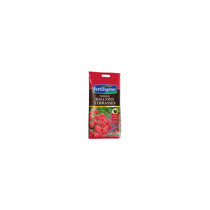Terreau balcons et terrasses - 6L Terreau balcons et terrasses - 6L