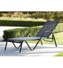 Bain de soleil SUNSET alu / textilène