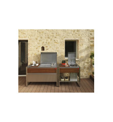 Ensemble cuisson Oasi - Plancha + brûleur