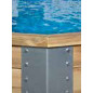 Piscine hors sol bois avec Echelle - 7,5 m³ Piscine hors sol bois avec Echelle - 7,5 m³