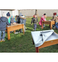 Bac à sable surélevé- Petite enfance