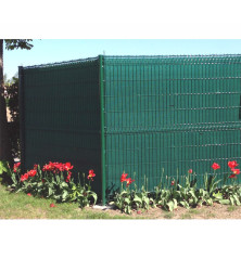 Filet brise-vue très occultant  rouleau de 50m  ht 120cm, vert - Brise vue occultant 120