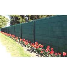 Filet brise-vue très occultant  rouleau de 50m  ht 120cm, vert - Brise vue occultant 120