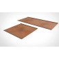 Abri-bûches Hexagonal - Acier Corten Abri-bûches Hexagonal - Acier Corten