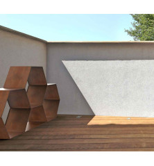 Abri-bûches Hexagonal en Acier peint