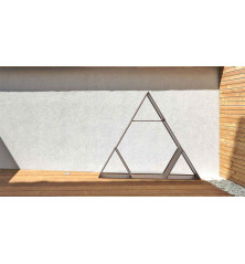 Abri-bûches Triangle en Acier peint
