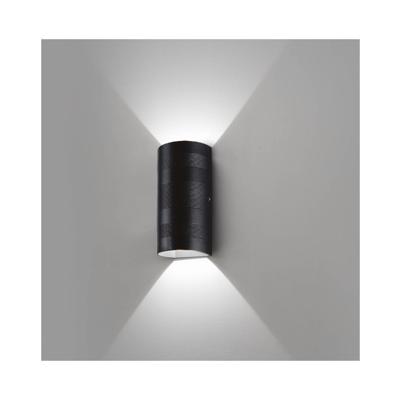 Applique murale cylindrique-  2 x 45 W