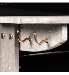 Plancha Gaz sur chariot