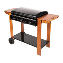 Barbecue Plancha 2 en 1