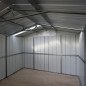Garage métal gris 22 m² Garage métal gris 22 m²