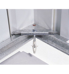 Garage métal gris 22 m²