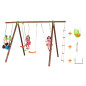 Portique BAYANO 6 enfants et bébé Portique BAYANO 6 enfants et bébé