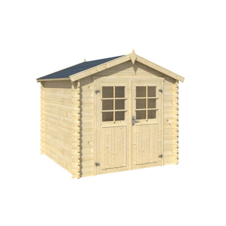 Abri Jardin bois  4,6 m² Duty Free