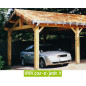 Carport 3 voitures - Charpente tradition Carport 3 voitures - Charpente tradition